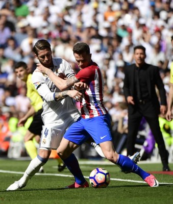 Las imágenes más curiosas que no viste por la tv tras el Real Madrid-Atlético