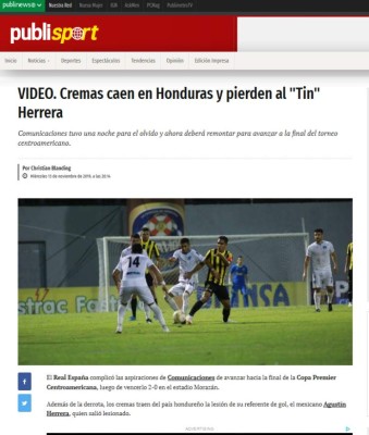 Prensa de El Salvador y Guatemala: 'La sacan barata' y 'volvieron a perder en Honduras'