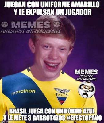 Los mejores memes que dejó la fecha siete de las eliminatorias de la Conmebol