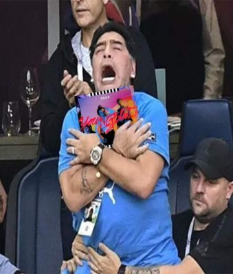 Los otros memes que no has visto de Messi y Maradona tras el Argentina-Nigeria