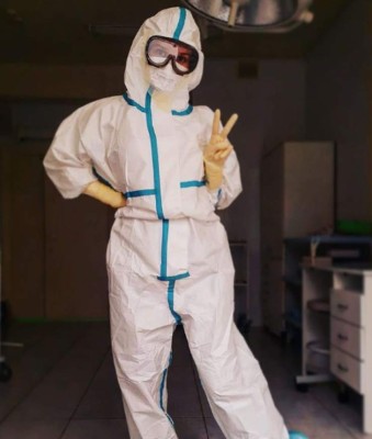 La nueva profesión de la enfermera rusa que atendió a pacientes con coronavirus en ropa interior