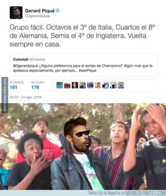 Los mejores memes del miércoles con la Champions League como gran protagonista