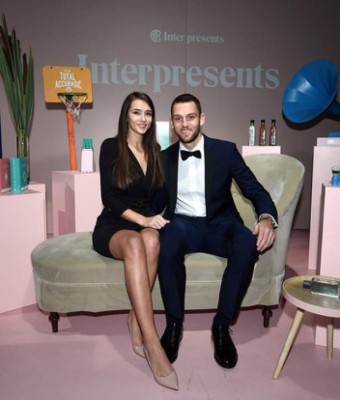 ¡De lujo! David Suazo junto a Icardi en la fiesta de Navidad del Inter de Milán