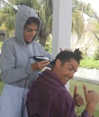 Cristiano Ronaldo es captado entrenando en un estadio y en plena crisis por coronavirus