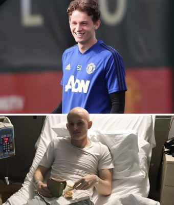 Admirable: Max Taylor fue convocado con el Manchester United luego de superar un cáncer testicular