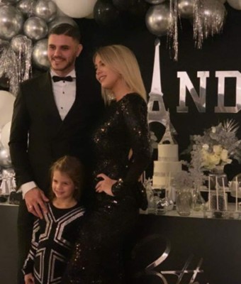 FOTOS: Keylor Navas y Andrea Salas, invitados de lujo en el cumpleaños 33 de Wanda Nara
