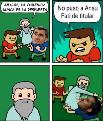 Ansu Fati, Valverde y Real Madrid, víctimas favoritas de los memes de la semana