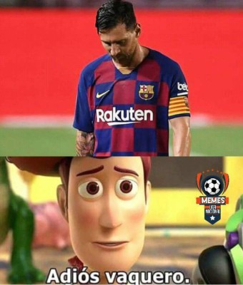 No lo perdonan: Los memes destrozan a Messi tras comunicar que se va del FC Barcelona