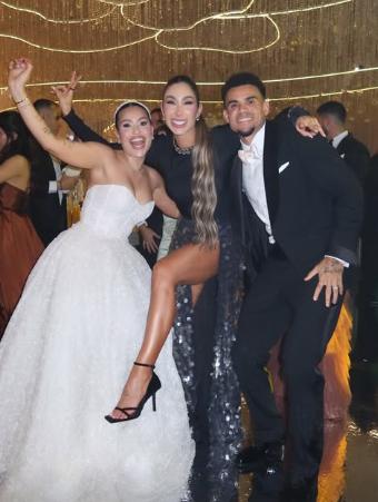 Luis Díaz se casó con la mujer de su vida: las figuras que asistieron y lo que pasó con James Rodríguez