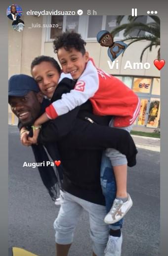 Las felicitaciones de las esposas e hijos a jugadores del futbol hondureño por el Día del Padre