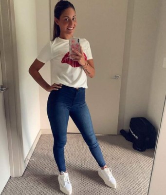 Así es Priscila, la picante inspiración del 'Pity' Martínez para el juego ante Motagua