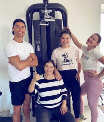 Cristiano Ronaldo es captado entrenando en un estadio y en plena crisis por coronavirus