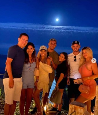 Wanda Nara enseña sus curvas: así son las vacaciones junto al portero Keylor Navas y su esposa