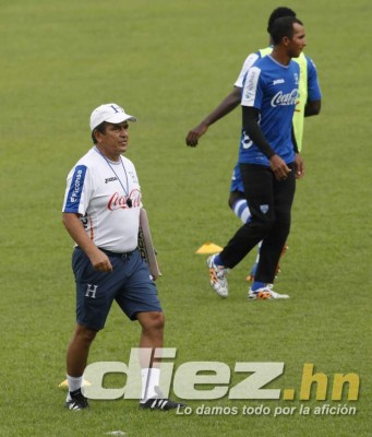 Jorge Luis Pinto comenzó a trabajar en su primer microciclo con la Bicolor