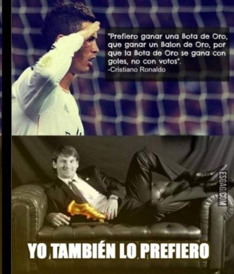 MEMES: Así se burlan de Cristiano Ronaldo tras ganar su cuarta Bota de Oro