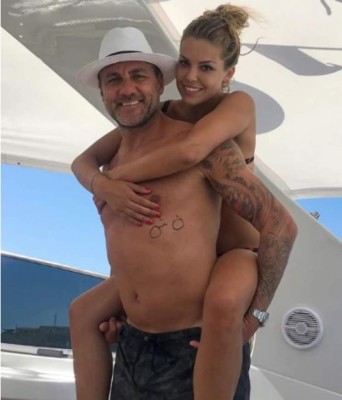 Así es Costanza Caracciolo, la novia de Christian Vieri que es 16 años menor que él