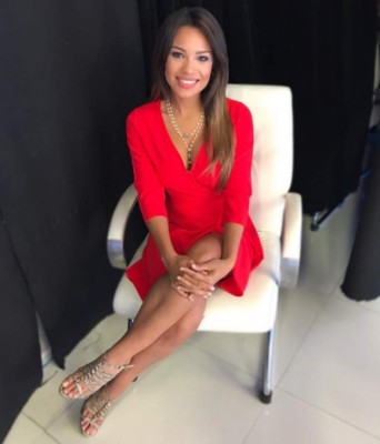 Nicolle Ferguson, la bella panameña que Olimpia la dejó 'triste'