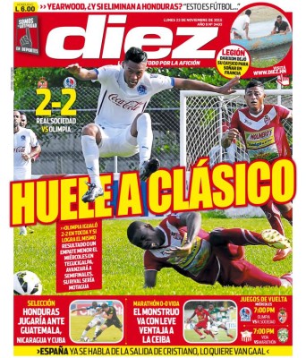 Las principales portadas deportivas en el mundo este lunes