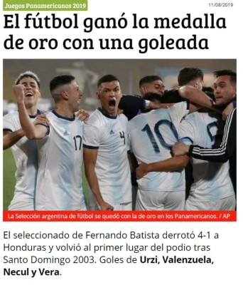 Lo que dicen los medios internacionales tras la medalla de plata de Honduras en Panamericanos