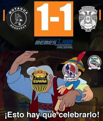 Los memes humillan al Real España tras perder ante el Vida y Olimpia tampoco se salva