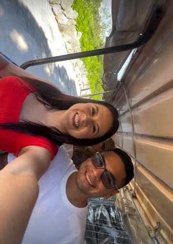 La luna de miel de Carlos Pineda, jugador del Olimpia, y su esposa Daniela Hernández en México