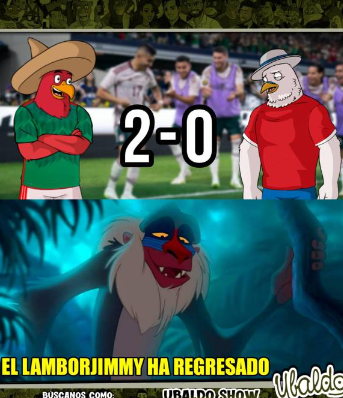 Los memes no perdonan a Costa Rica por la dura eliminación en la Copa Oro 2023 contra México
