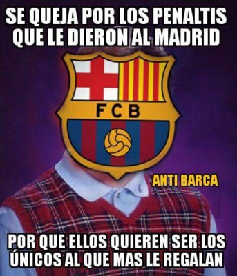 Los memes que dejó el último partido de Barcelona y Real Madrid en 2015