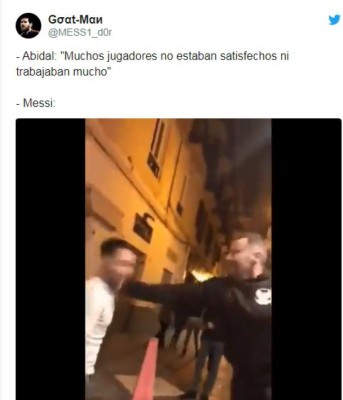 Los divertidos memes de la bronca entre Messi y Abidal en el Barcelona