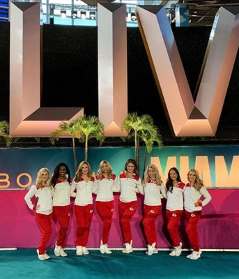 Las cheerleaders de los Chiefs y de los 49ers que van a deslumbrar en el Super Bowl
