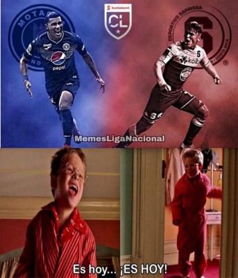 Los divertidos memes previo a la final de la Liga Concacaf entre Motagua y Saprissa