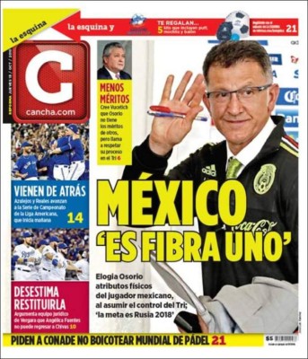 Las portadas de los diarios deportivos en el mundo