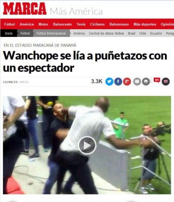 Escándalo de Paulo Wanchope le da la vuelta al mundo