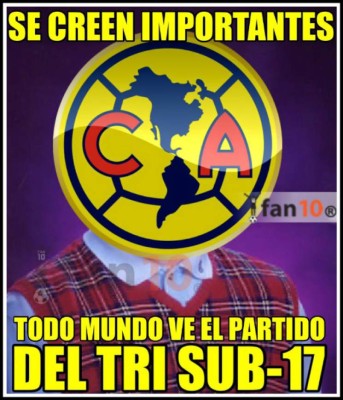 Tras empatar con Motagua y perder contra Querétaro, así se burlan del América en México