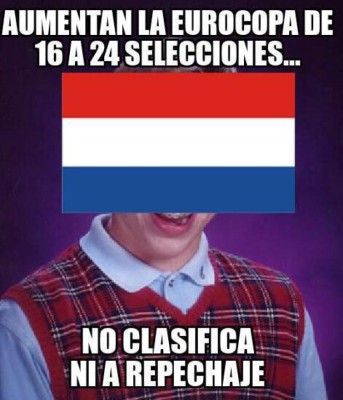 Los MEMES que dejó la eliminación de Holanda de la Eurocopa Francia-2016