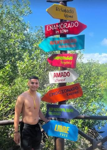 La luna de miel de Carlos Pineda, jugador del Olimpia, y su esposa Daniela Hernández en México