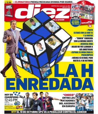 Las portadas más importantes de los diarios deportivos en el mundo