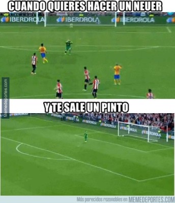 Con memes se burlan de la goleada del Bilbao al Barcelona