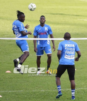Bromas y alegría: Así fue el entreno de la Selección de Honduras antes de viajar a Barcelona