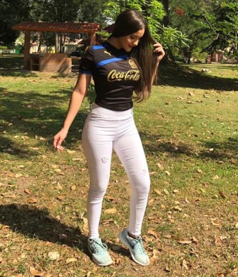 Celeste Carías, la bella presentadora hondureña que sufre por el Olimpia