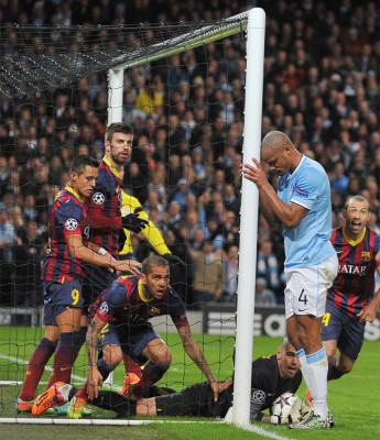 Manchester City-Barcelona Champions League.