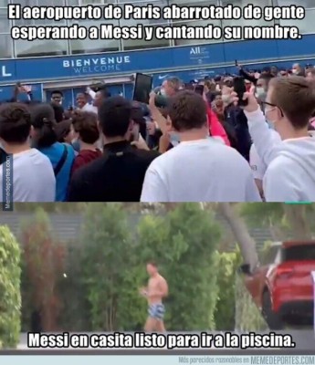 Más burlas: Messi sigue siendo protagonista de los memes por su despedida del Barcelona