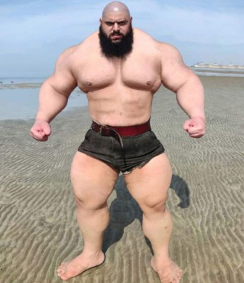 El Hulk iraní confirma que se enfrentará al Titán kazajo: ''Te van a sacar con los brazos y las piernas rotas''