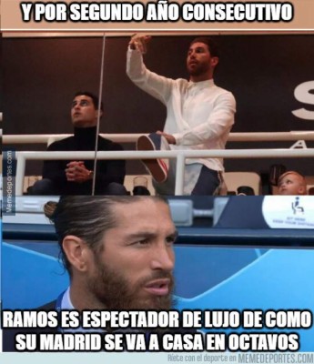 Los otros memes que no has visto de la eliminación del Real Madrid en la Champions League