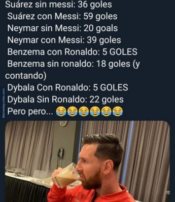 ¡Para morir de risa! Los memes del fin de semana que hacen pedazos a Benzema, Cristiano y Messi &nbsp;&nbsp;