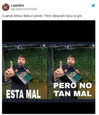 Lionel Messi, víctima favorita de los memes a pesar del triunfo de Argentina sobre Brasil