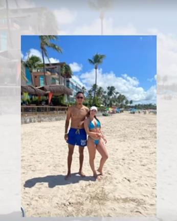 Las lujosas vacaciones del jugador del Olimpia Yan Maciel junto a la hermosa Patricia Cavalheiro en Brasil