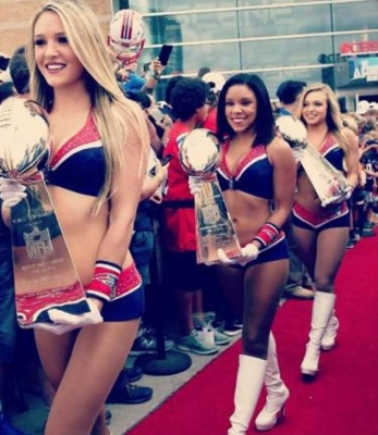 Ambientazo: Las hermosas porristas, grandes cantidades de aguacate y el equipo que eligió Trump para el Super Bowl