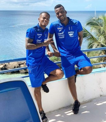 Fotos: Seleccionados muestran la intimidad de Honduras en la paradisiaca Martinica