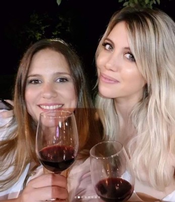 ¡Junto a Maxi López! La fiesta de año nuevo de Wanda Nara e Icardi