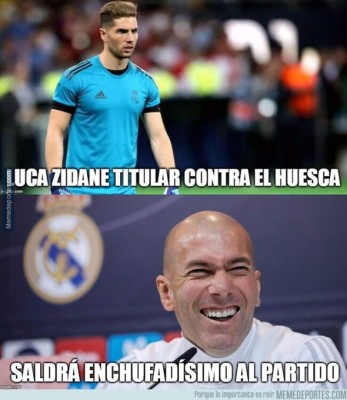 Keylor Navas, Luca Zidane y los memes del triunfo del Real Madrid ante Huesca